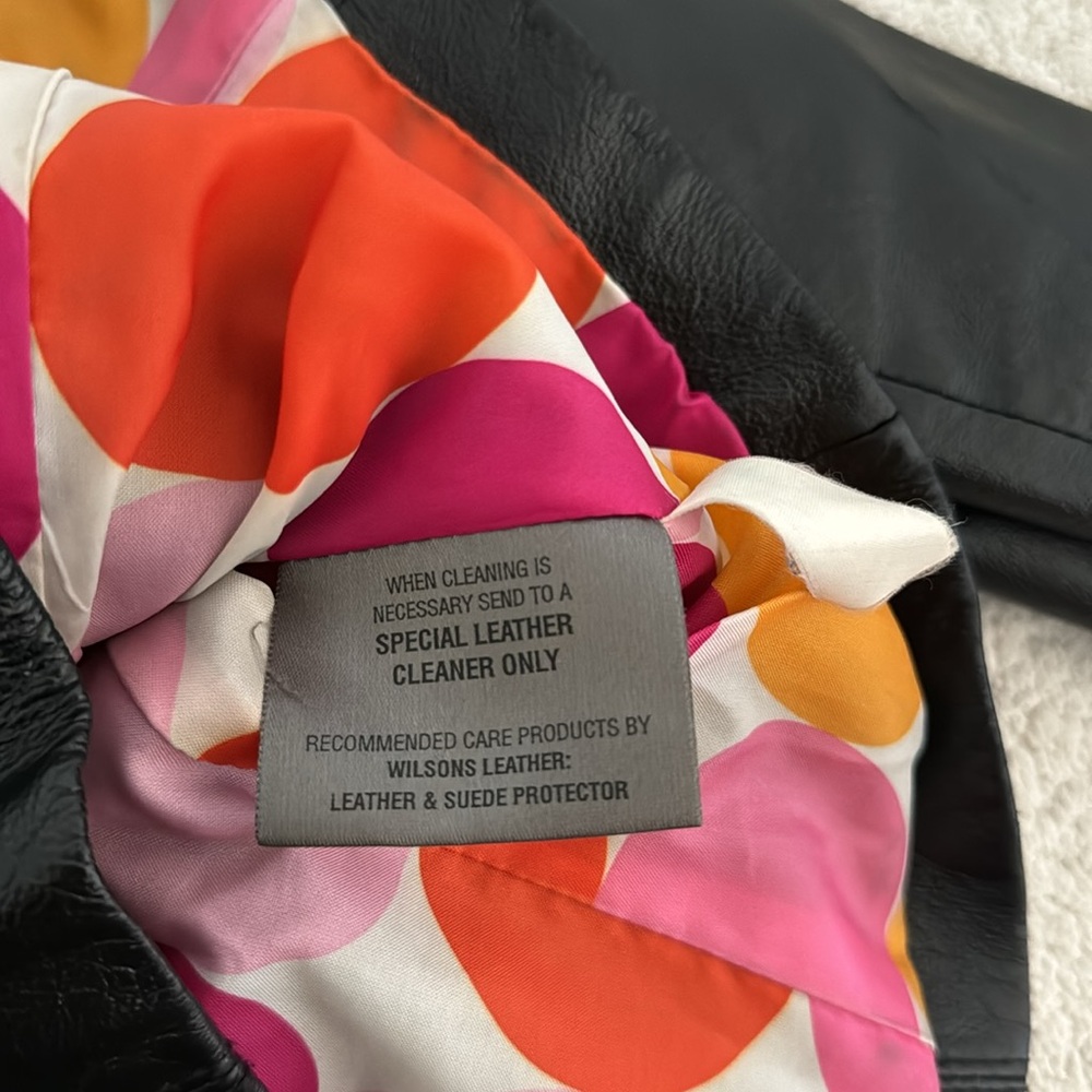 Wilsons Leather Maxima Black Leather Jacket - Picture 4 of 4